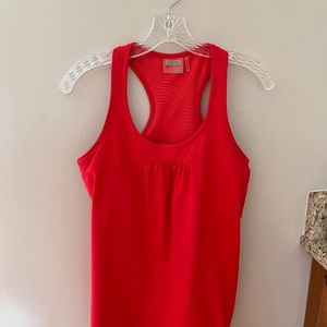 Athleta Tinker Red Racerback Tank:  Size M